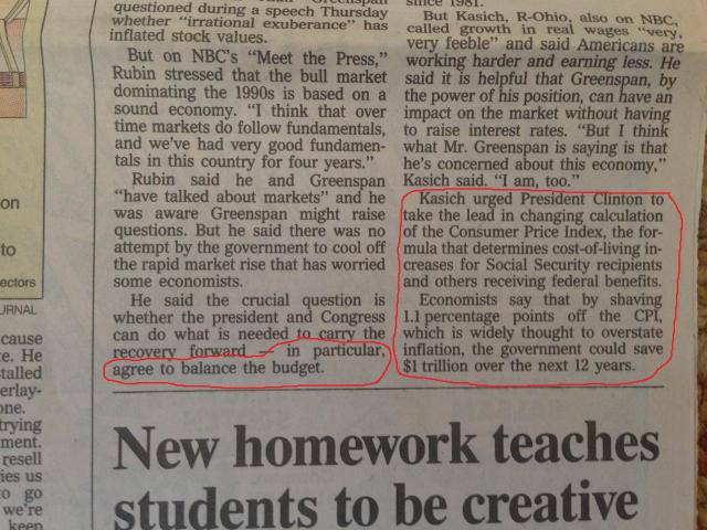 budget and SS reform