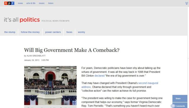 npr big govt headline